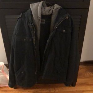 Levis dark blue jacket size large